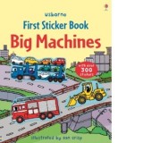 First Sticker Book Big Machines