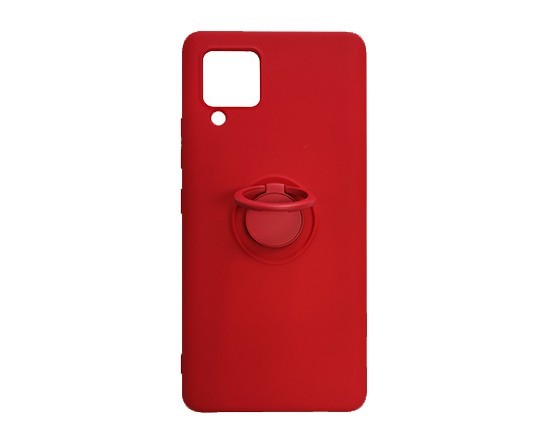 Husa Telefon Silicon Samsung A42 5G a426 Liquid Red Ring