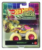 HOT WHEELS MONSTER TRUCK GLOW IN THE DARK MASINUTA BASHZILLA SCARA 1 LA 64 SuperHeroes ToysZone