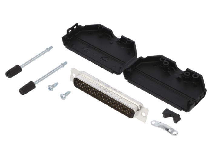 Conector D-Sub HD 62 pini tată