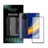 FOLIE STICLA Spacer pentru Xiaomi Pocophone X3 Pro 5G, grosime 0.3mm, acoperire totala ecran, strat special anti-ulei si anti-amprenta, Tempered Glass