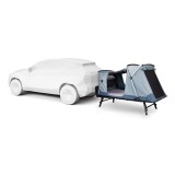 Cort auto cu prindere pe carligul de remorcare Thule Outset 901520, Dark Slate