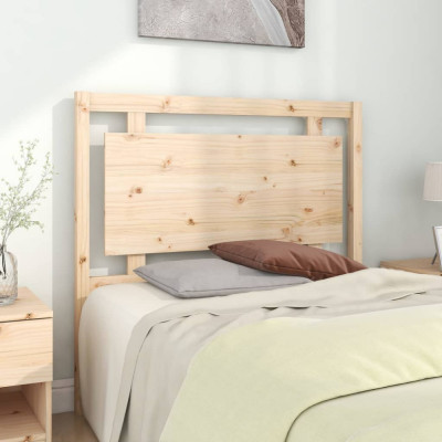 Tăblie de pat, 105,5x4x100 cm, lemn masiv de pin foto