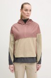 adidas TERREX jachetă de exterior Xploric culoarea maro, de tranzitie, JF1503