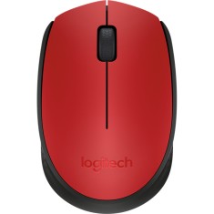 Mouse wireless Logitech M171, Rosu
