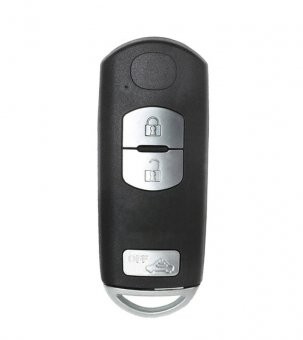 Carcasa cheie Topautochei&reg; pentru Mazda 3 5 6 CX5 CX7 CX-5, 3 butoane Lamela TIP 2
