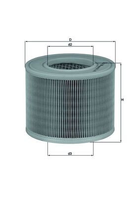 MAHLE LX 986 Filtru aer