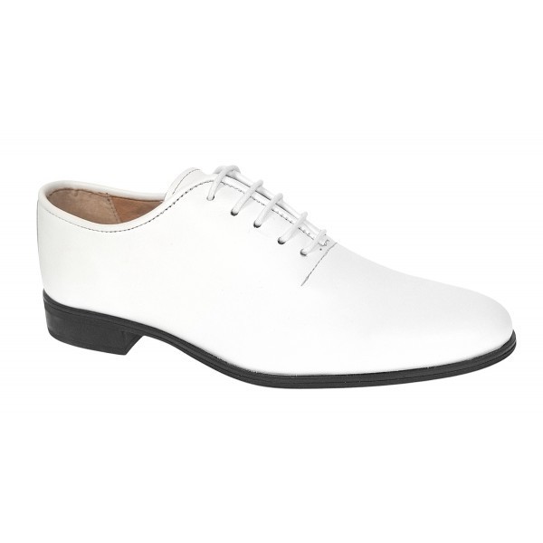 Pantofi barbati eleganti din piele naturala Alb LGKR51TSA