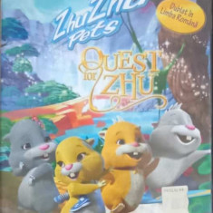 DVD ZHUZHU PETS. QUEST FOR ZHU. ZHU ZHU PETS: IN CAUTAREA LUI ZHU