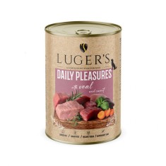 LUGER 039;S HRANA UMEDA CONSERVA CAINI CU VITEL MORCOV 400G