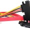 Cablu prelungitor HDD 10CM SATA 7+15PIN