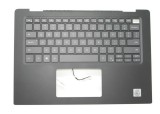 Carcasa superioara cu tastatura palmrest Laptop, Dell, Vostro 5490, 5498, 0TC3CH, TC3CH, NNGDR, 0NNGDR, 46M.0HJCS.0027, iluminata, neagra, layout US