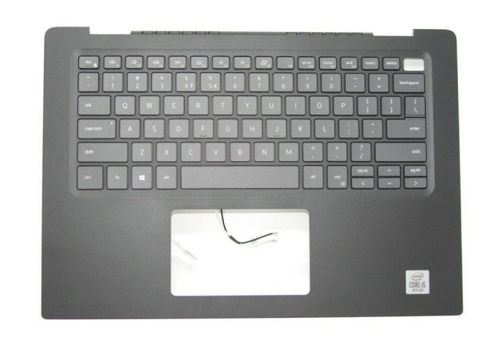 Carcasa superioara cu tastatura palmrest Laptop, Dell, Vostro 5490, 5498, 0TC3CH, TC3CH, NNGDR, 0NNGDR, 46M.0HJCS.0027, iluminata, neagra, layout US