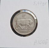 Irlanda 1 shilling 1941 5.47 gr, Europa