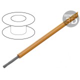 Cablu Cu 18AWG PVC Portocaliu 30m
