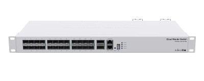 Management Switch 24 x SFP+ 10Gbps, 2 x QSFP+ 40Gbps - Mikrotik CRS326-24S+2Q+RM foto