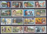 DB1 Ins. Christmas 1977 Personalitati Vizitatori Faimosi 16 v. MNH