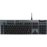 Tastatura Mecanica Gaming Logitech G915 X, USB, Tactile, Low Profile, Negru