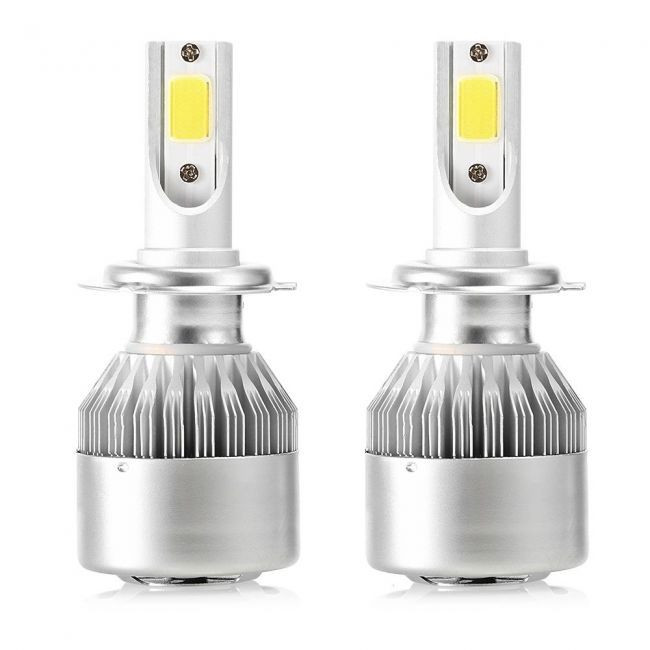 Set 2 becuri LED Auto, model C6, soclu H7, 6000K, 36W, 3500Lm, , plug play