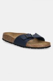 Birkenstock papuci Madrid Birko-Flor femei, culoarea bleumarin, 1029797