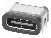 Conector USB C, versiune {{Versiune}}, {{Orientare spa&amp;#355;iala}}, MOLEX - 217176-0001