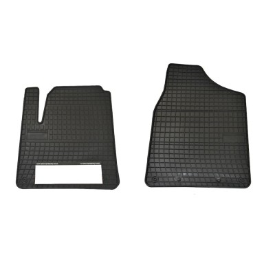 Set covorase auto din cauciuc Ford Galaxy 1995-2006 Seat Alhambra 1995-2010 VW Sharan 1996-2010 pentru fata, presuri BestAutoVest, negre, 2 buc. foto