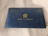 !!! X. X. RARR : JAMAICA - CARNET COMPLET CS 1 1976 = 1 + 2 + 5 + 10 $ 1976 + CERTIFICAT DE AUTENTICITATE / SERIA * 0814