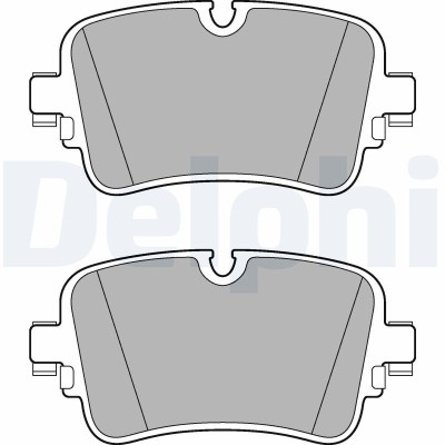 DELPHI LP3274 set placute frana,frana disc foto