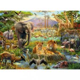 Puzzle 200 piese - XXL - Animals of the Savanna | Ravensburger