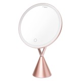 Oglinda cosmetica cu iluminare LED Rose Gold