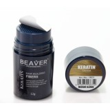 Pudra fibre din par natural blond mediu Beaver 12g