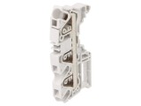 Conector de &Icirc;mbinare Șine Gri 3 Borne 8mm