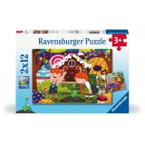 Cumpara ieftin Ravensburger - Puzzle povesti cu zane 2x12 piese