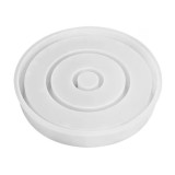 Matrita pentru suport de lumanari, silicon, alb