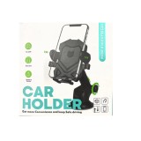 Suport auto pentru telefon reglabil cu brat telescopic, prindere cu ventuza