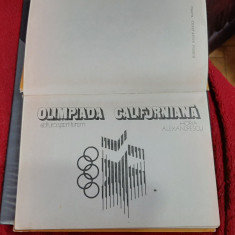 carte Olimpiada Californiana de Horia Alexandrescu