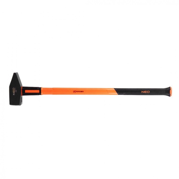 Ciocan de lacatu&Aring; 4 kg, maner din fibra de sticla, bimaterial 25-152