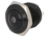 Comutator anti-vandalism galben IP65 2A 36VDC