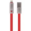 Cablu Date si Incarcare USB la Lightning Forever Repairable 1.5A, 1.5 m, Rosu