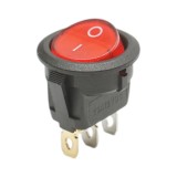 Buton &icirc;ntrerupator LED 12V DC 20A cu 3 pini ON/OFF universal