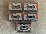 Lot 5 Casete Reportofon / Microcasete OLYMPUS - Inregistrate o singura data - 2
