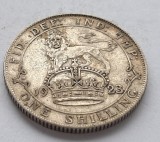 375. Moneda Marea Britanie 1 shilling 1923 (George V) (argint 0.500)