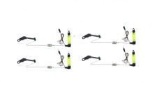 Set 4 Swingeri cu Iluminare verde foto