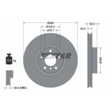 Set disc frana BMW X5 (E70) 02.06-07.13, X5 (F15 F85) 08.13-07.18, X6 (E71 E72) 06.07-12.15, X6 (F16 F86) 08.14-07.19, Fata, 348X30mm, ventilat, TEXT