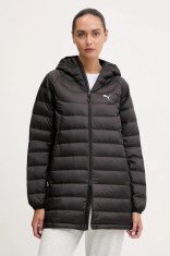 Puma geacă de puf culoarea negru, de tranziție, 685235