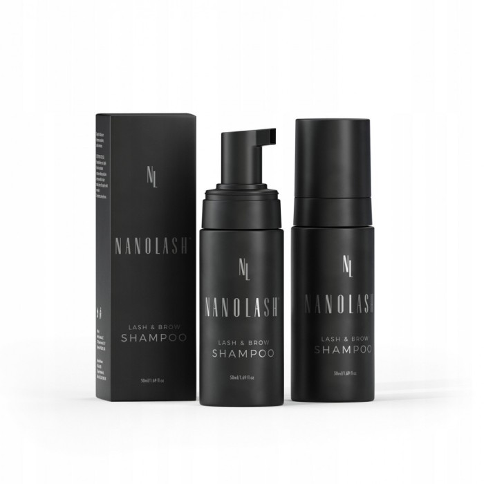 Șampon pentru gene și spr&acirc;ncene Nanolash 50ml