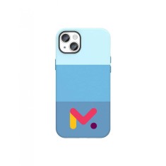 Husa de protectie albastra din piele ecologica rezistenta la socuri pentru Iphone 14