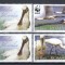 ROMANIA 2006 LP 1744 a PASARI PROTEJATE LOPATARUL EURASIAN WWF SERIE+VINIETA MNH