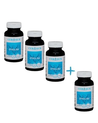 Spirulină tablete 500mg, Promoţie 3+1 Gratis foto