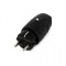 Stecher cauciuc demontabil negru pentru H07RN-F3G2.5, 16A, 250V